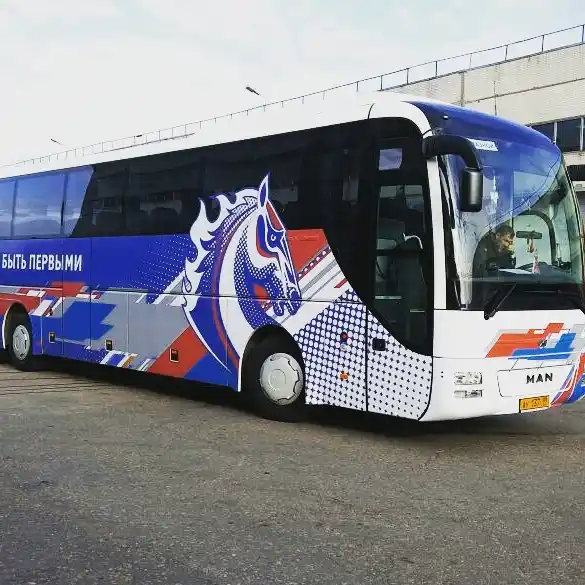 Брендирование автобусов, микроавтобусов
