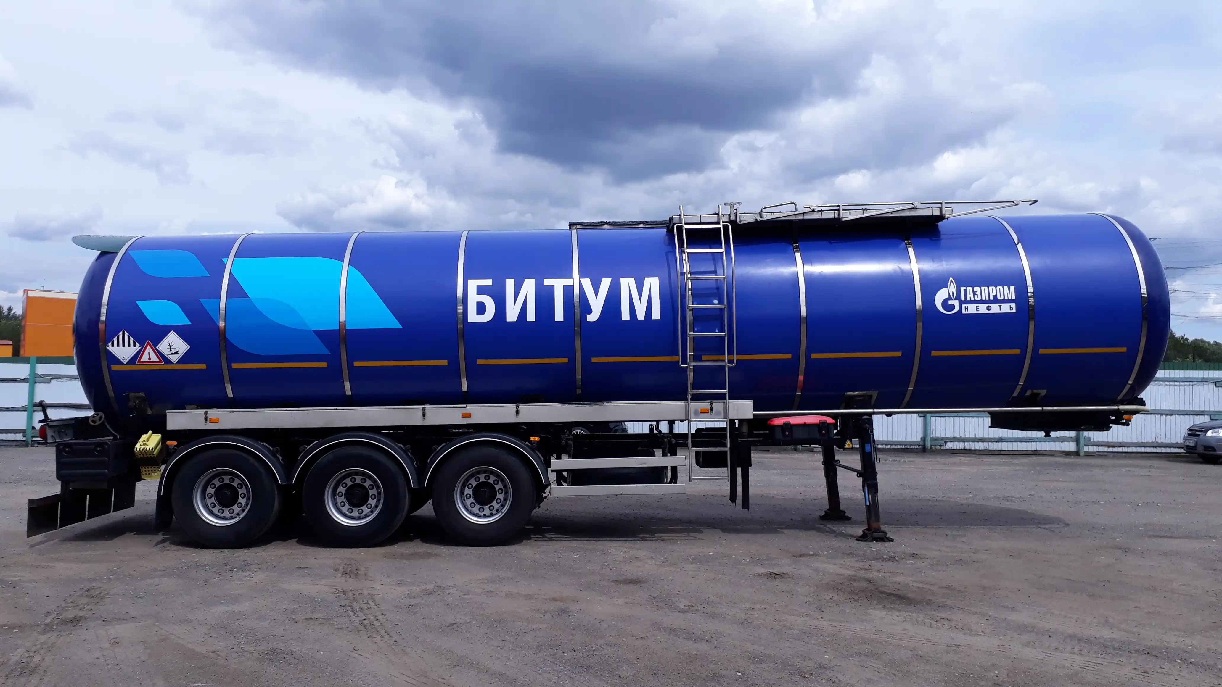 Брендирование фур, автоцистерн
